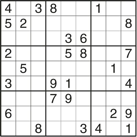 Very Difficult Sudoku Printable
